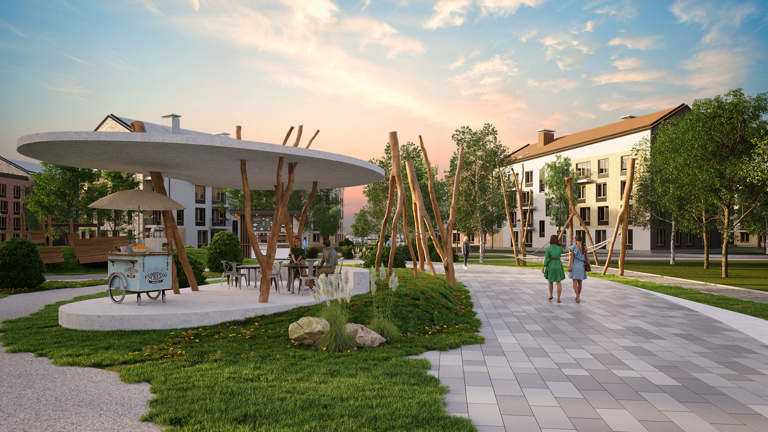 Микрорайон Новая Жизнь - Ройка 7